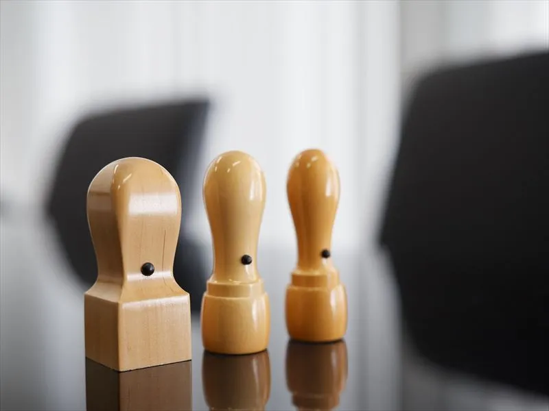 会社で使用される印鑑の種類